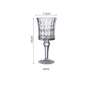 Elegant goblet glass