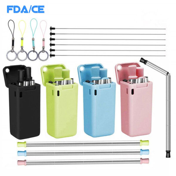 New foldable straw retractable straw - Image 3