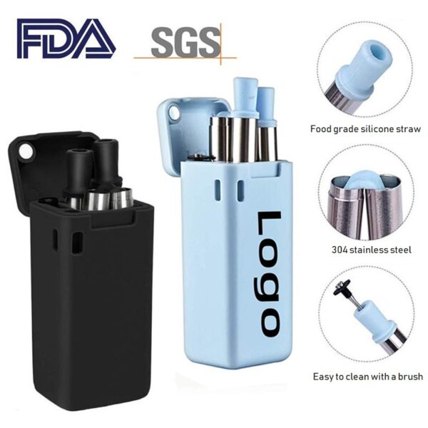 New foldable straw retractable straw - Image 2