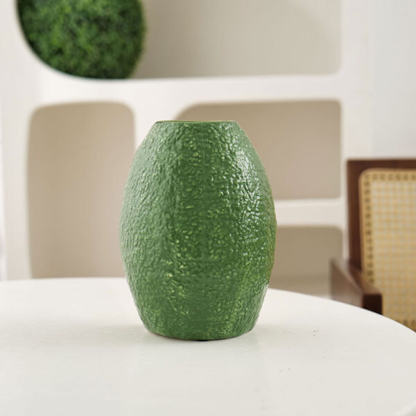 Avocado Ceramic Vase Fruit Vase - Image 3
