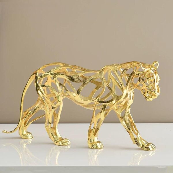 Creative hollow animal sculpture metal ornaments - Image 2